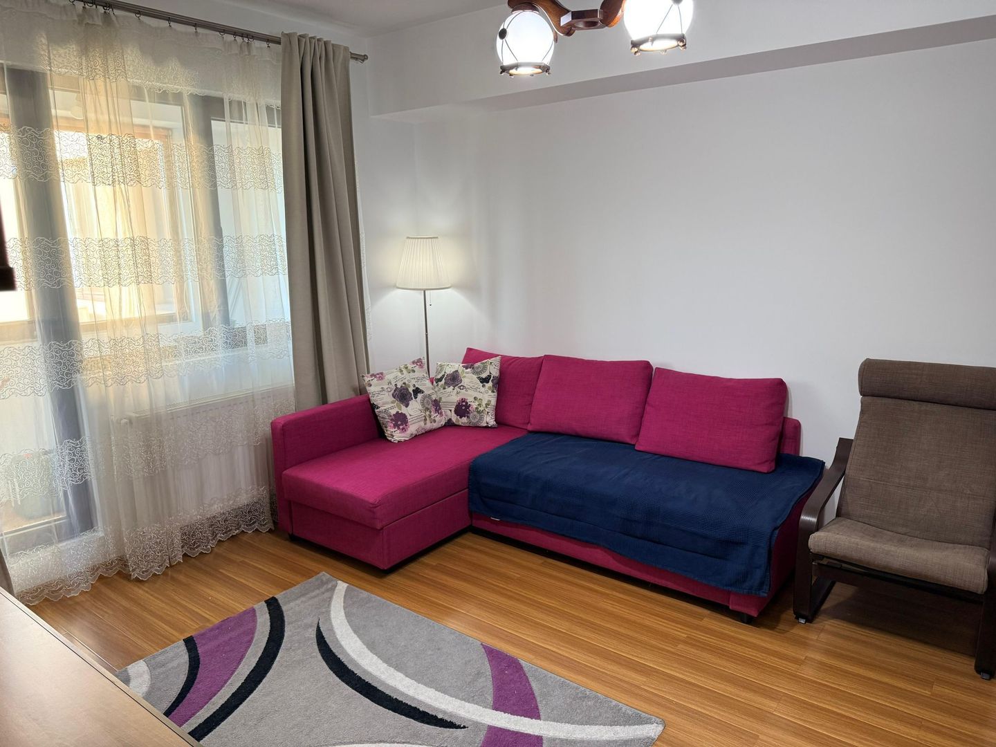 AP. 2 CAMERE CHITILA, MOBILAT - BLOC NOU, CENTRALA PROPRIE,COMISION 0% - Poză 1