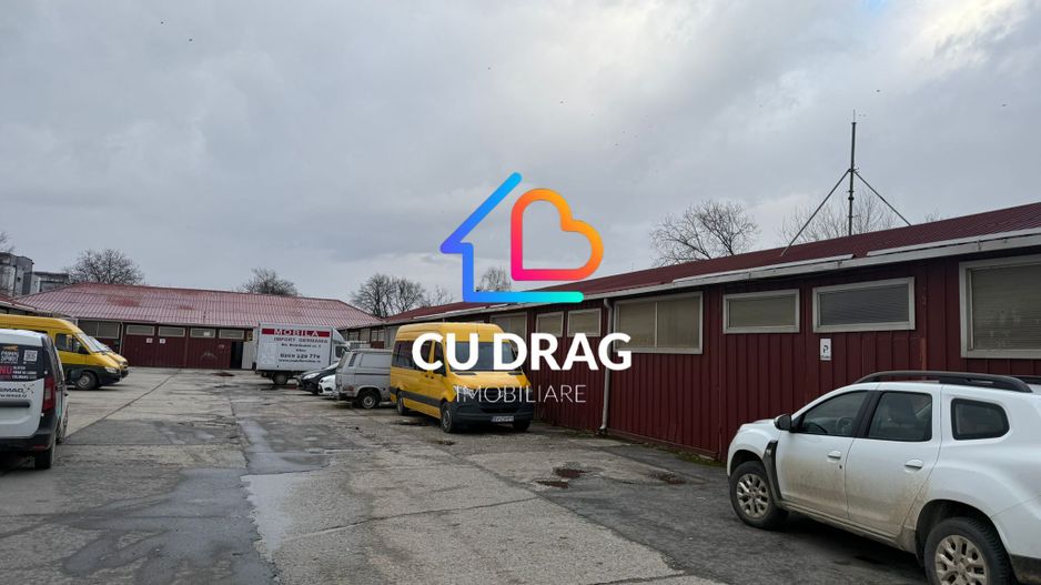 Hale de depozitare Str  Distributiei Sibiu -3 euro /mp - Poză 1
