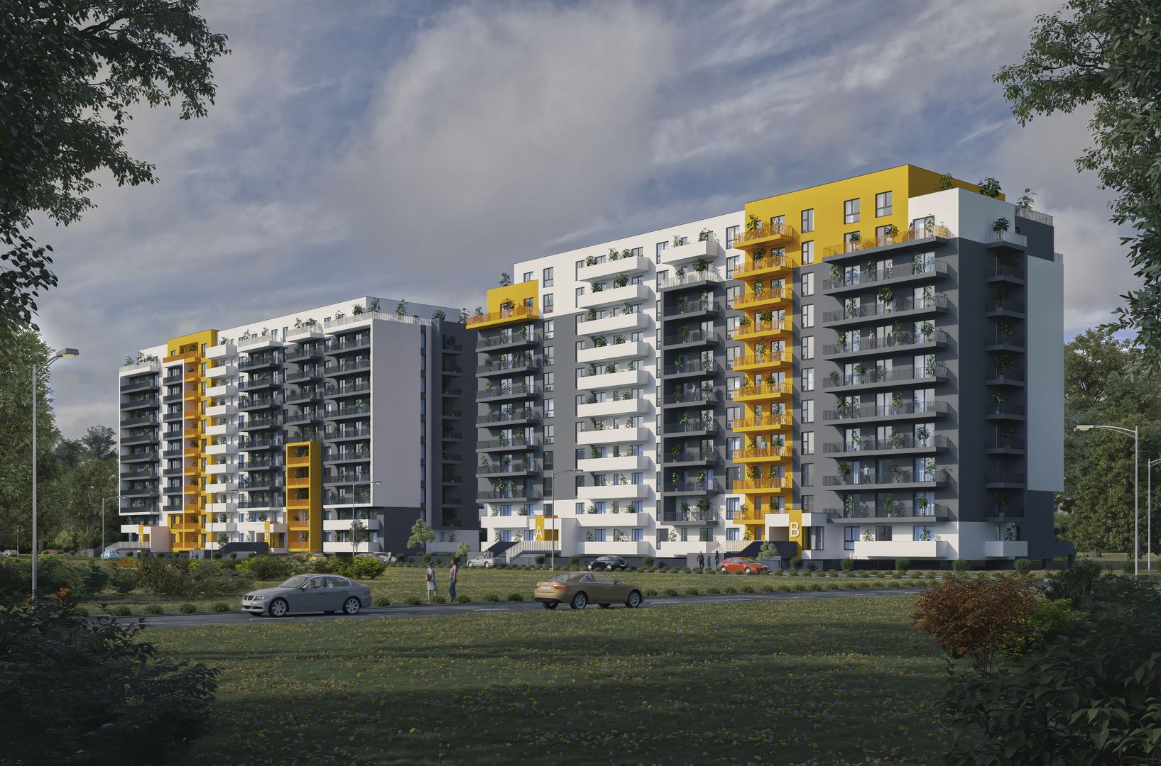 AP. 2CAM. IN BLOC PREMIUM - IDEAL LOCUINTA/INVESTITIE. PALLADY! - Poză 3