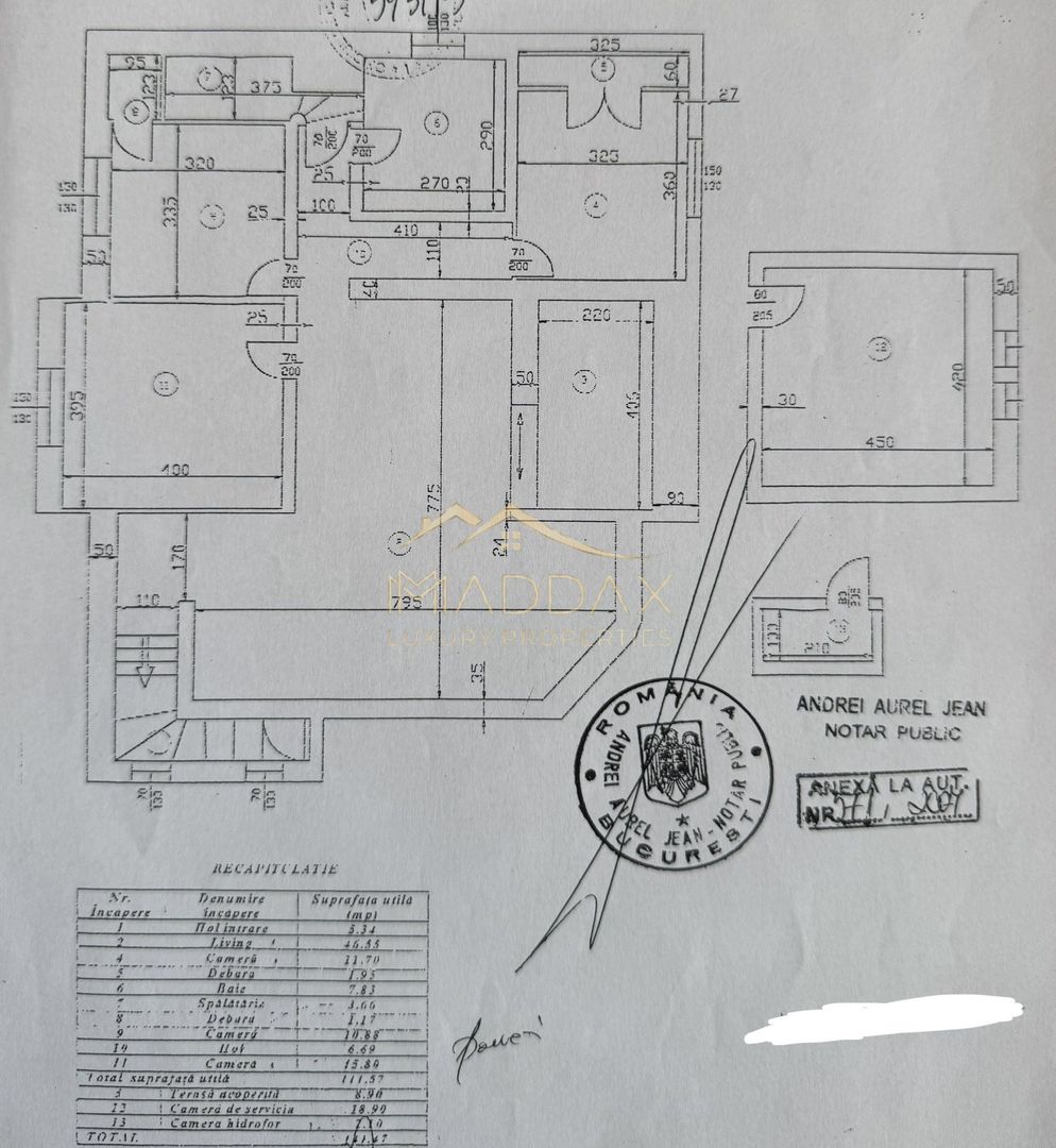 Apartament in Vila *142mp* / *100mp curte proprie* / Garaj // Kiseleff - Schiță 65