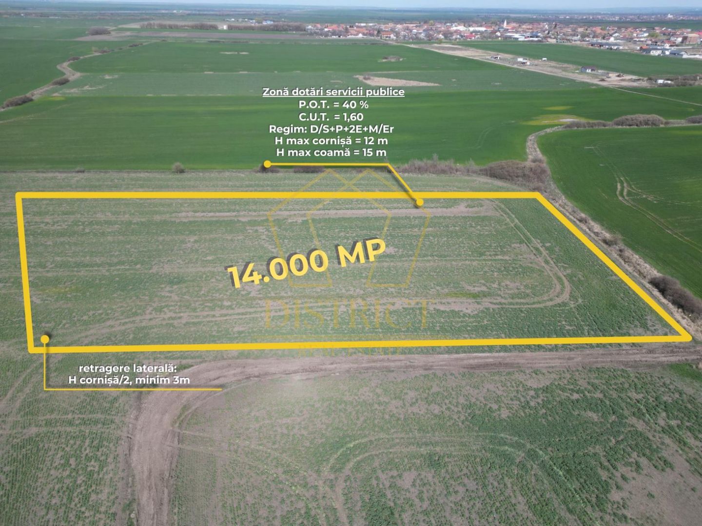 Teren industrial de vânzare Covaci | 14.000 mp | Viitoare centura Covaci - Poză 4