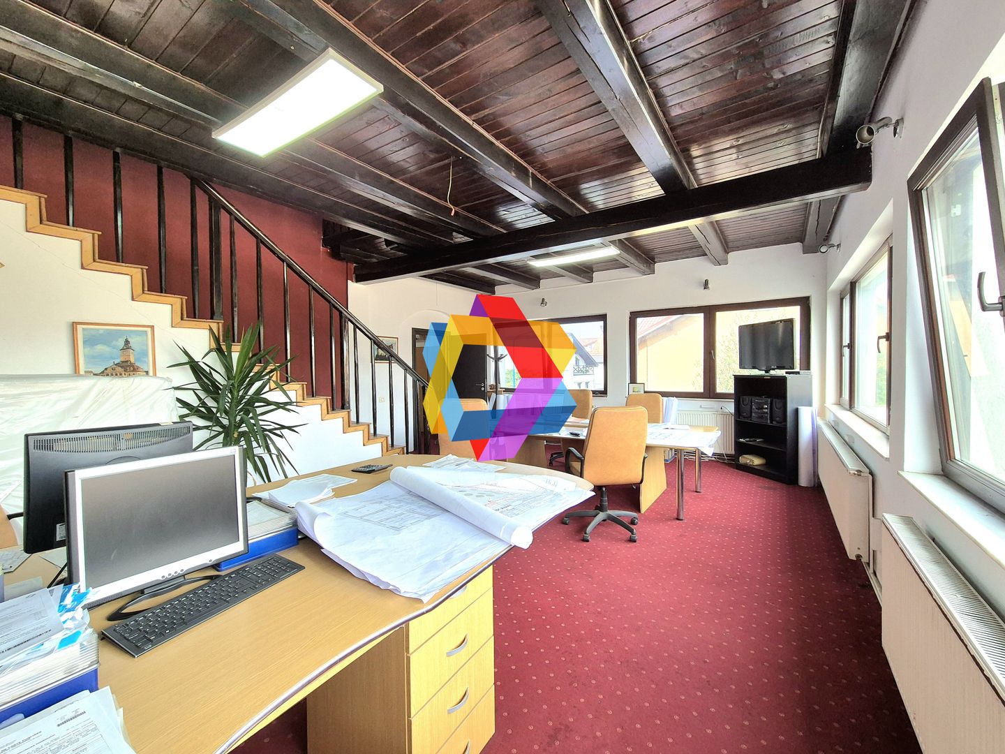 Spatiu de birouri Brașov 300 mp # plus-imo.ro - Poză 6