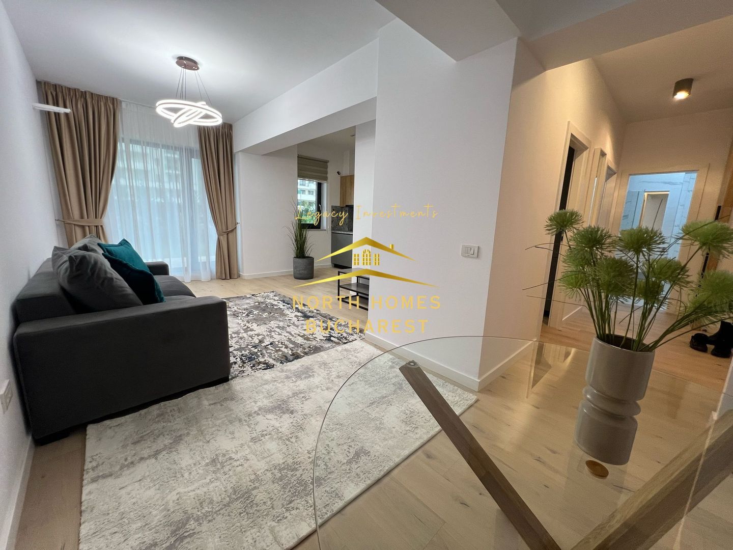 Apratament de inchiriat -2 camere-FIRST ESTATES PIPERA -PARCARE - Poză 13