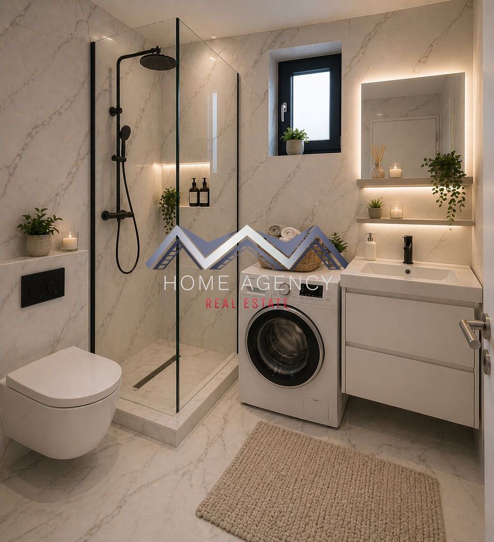 Apartament 2 camere Otopeni central | parcare subterană + bucătărie închisă - Poză 5