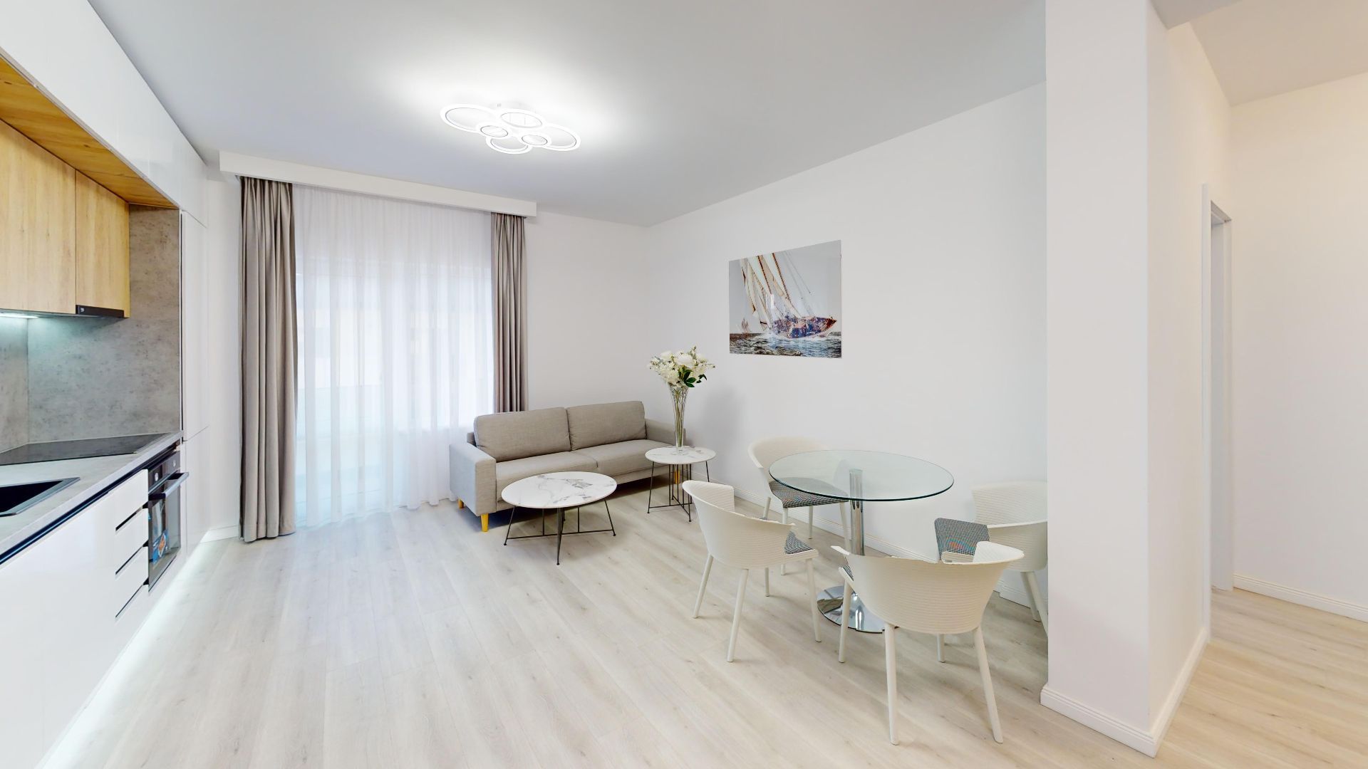 Apartament 3 camere, 61 mp, Balcon, Zona Doamna Stanca Comision 0 - Poză 1