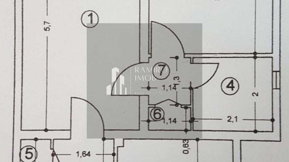 Apartament 2 camere, semidecomandat Rahova - Poză 17
