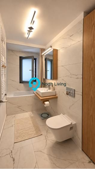 Apartament in bloc boutique 2025, mobilat lux, zona Barbu Vacarescu - Poză 9
