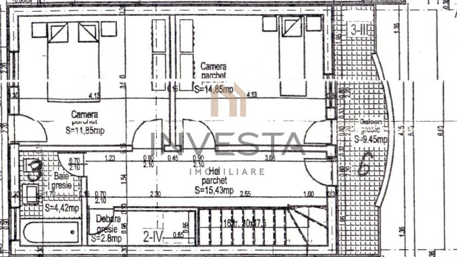 Triplex Zona Grand Hotel Italia! - Schiță 15