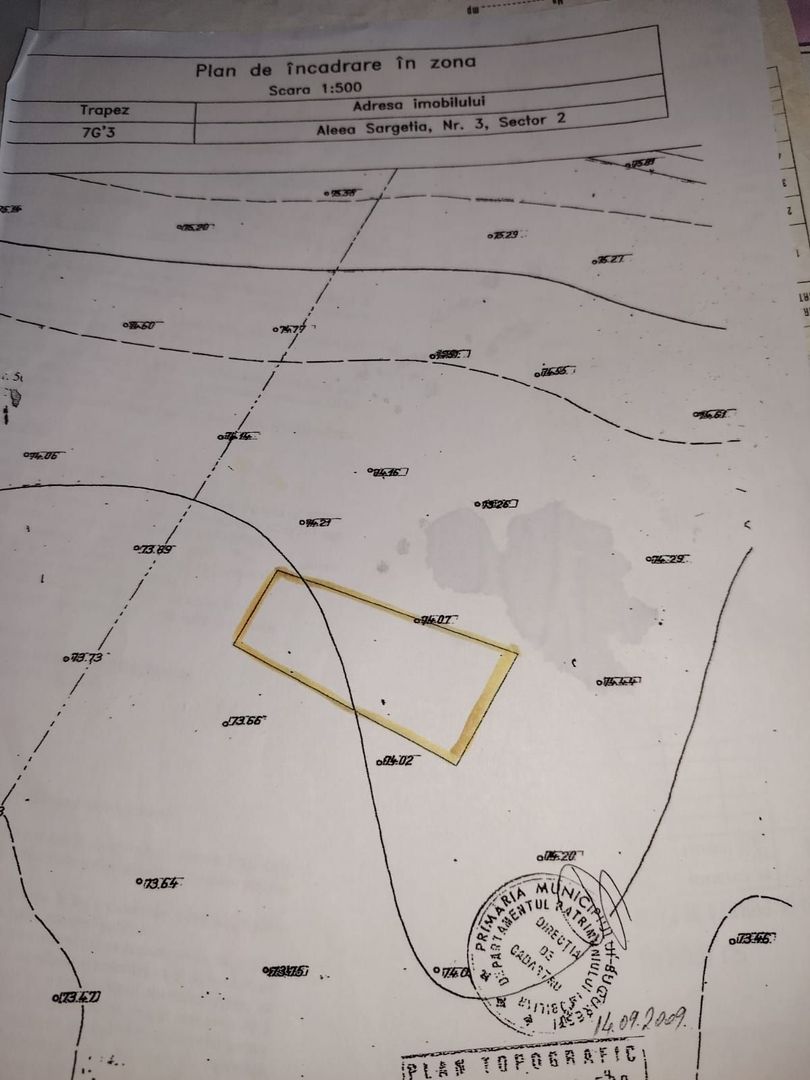 De vanzare teren de 381 de metri patrati in zona Fundeni - Poză 4