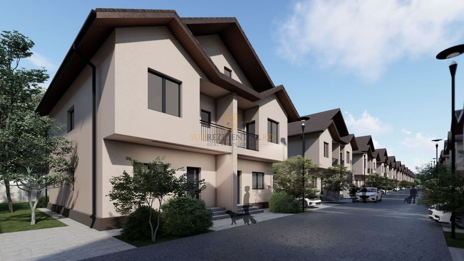 Vila moderna tip duplex cu 4 camere - Gloriei Village Bragadiru - Poză 6