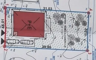Casă Individuala cu 5 camere, si 500 mp de curte, cartierul Primaverii - Schiță 11
