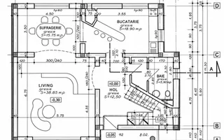 Casa deosebita, 270 mp utili, D+P+M, teren 544 mp, Andrei Muresanu - Schiță 17