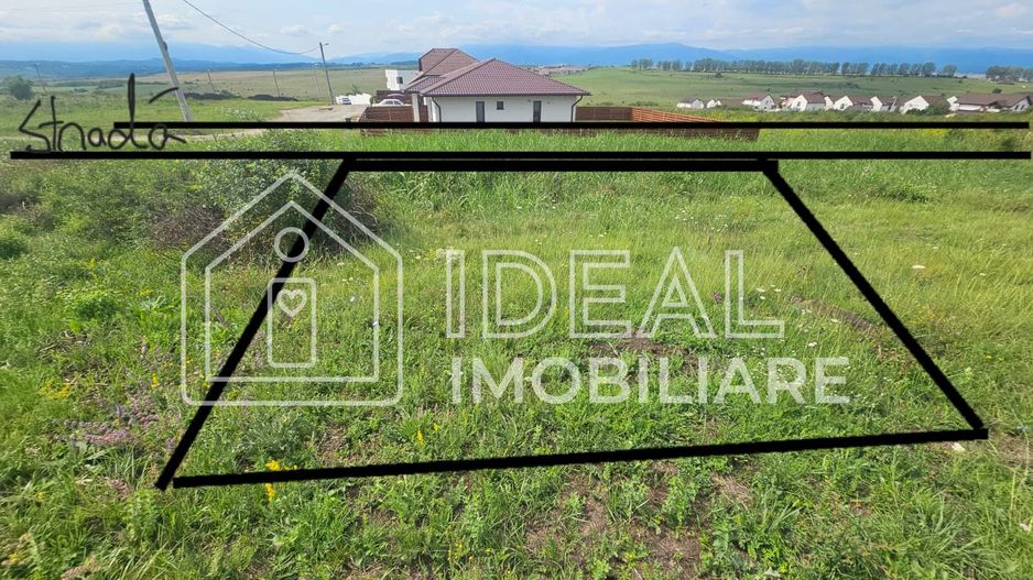 Teren de vânzare – 747 mp utili, deschidere la 2 străzi – Bavaria Park, Sibiu - Poză 1