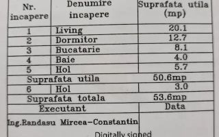 Metrou Dimitrie Leonida Bloc 2022 - Apartament 2 Camere Decomandat - Schiță 10