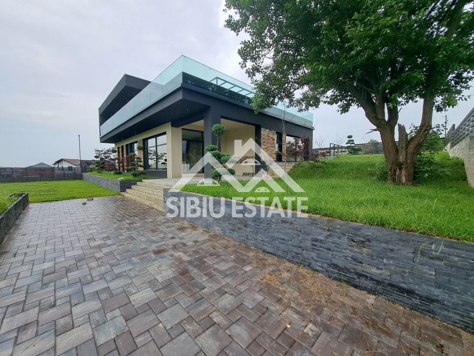 Casa Sibiu Cisnadioara, garaj, piscina, terase panoramice - Poză 26