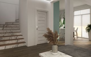 Casa cu HVAC&Pompa de caldura|Ventiloconvectoare |Panouri fotovoltaice - Poză 12