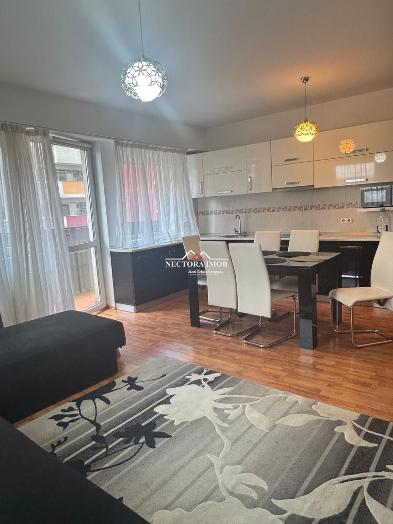 NECTORA IMOB-Apartament 2 camere, Bloc Nou, Et.4/8, Mobilat/Utilat - Poză 1