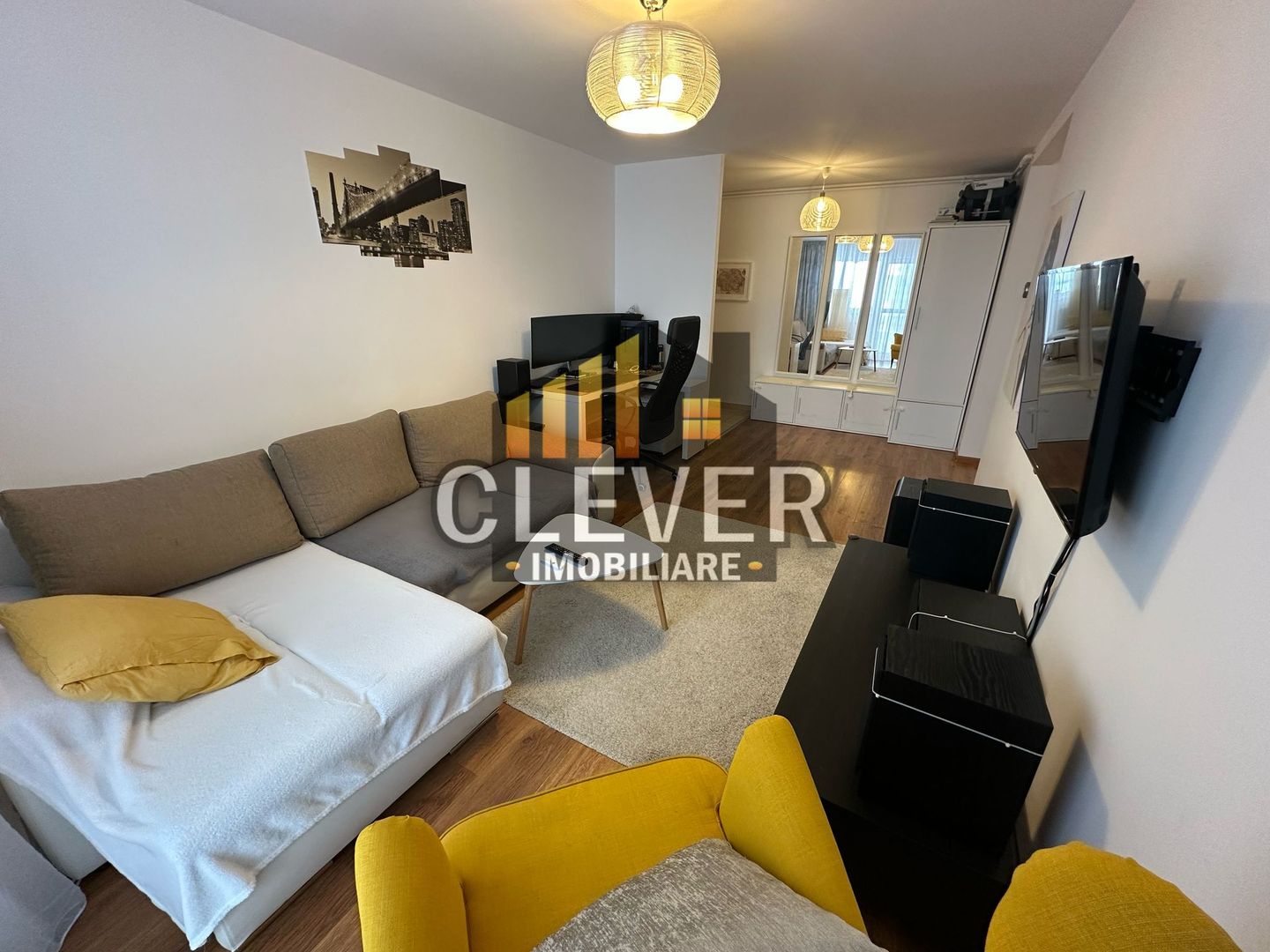 Apartament 3 camere Mobilat Utilat 7 min. Metrou Teclu - Poză 2