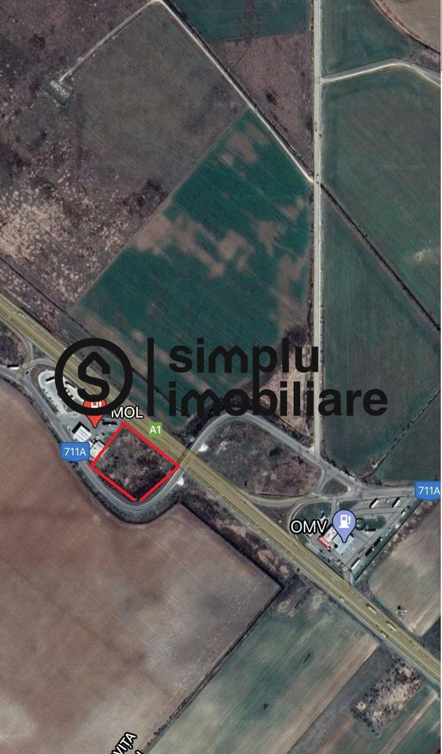 Teren pentru investitie Autostrada A1 Bucuresti-Pitesti - Poză 1