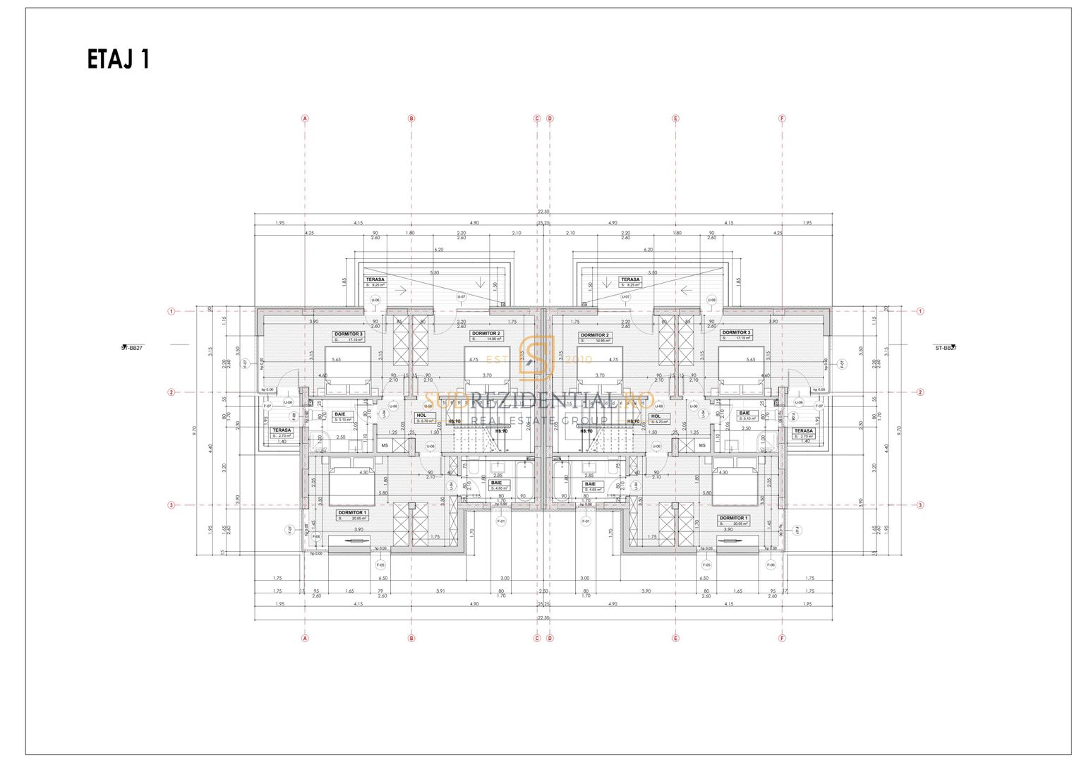 Vila Duplex cu design exclusiv si curte privata, Splaiul Unirii - Schiță 11