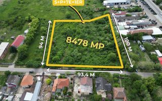 Teren de bloc S+P+7e+1er - 8478mp | Ronat - Poză 1