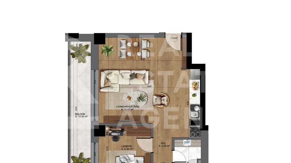 Vânzare, apartament, 3 camere, București - Poză 8