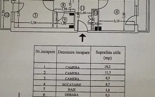 VANZARE 3 CAMERE DECOMANDAT DRISTOR - Poză 18