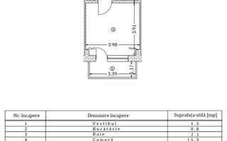 Garsoniera cu balcon, Bd. Ion Mihalache, etaj 3,  lift, Domenii - Poză 6