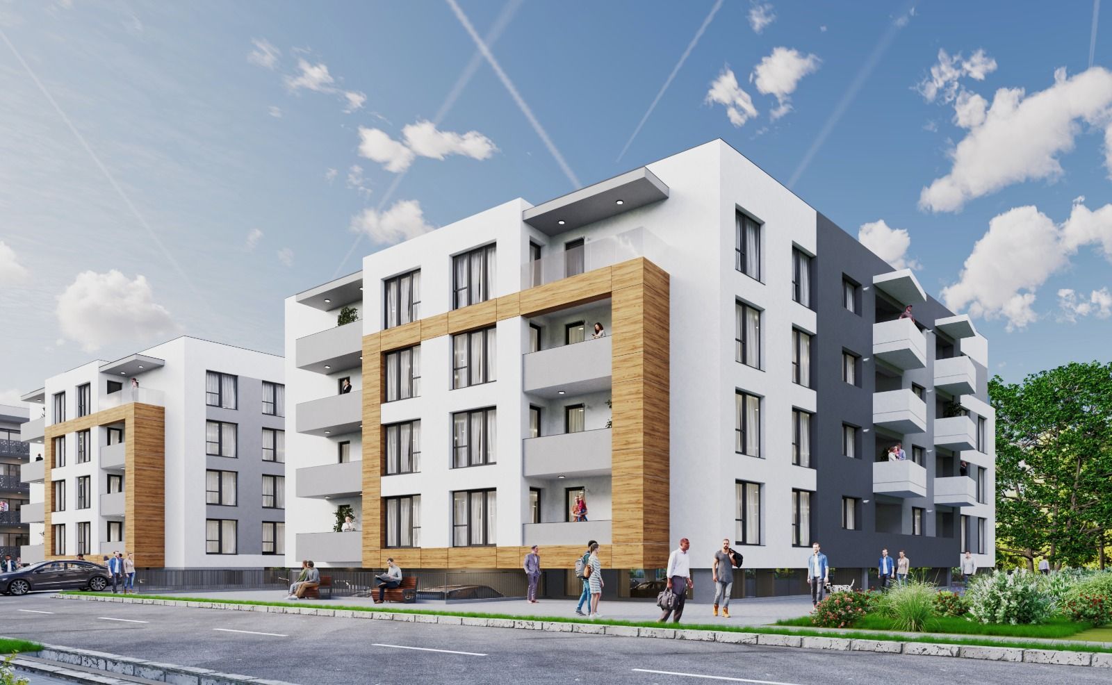 AP. 3CAM IN BLOC P+3-PROIECT ROMCO / PANOURI FOTOVOLTAICE,TRIPAN! - Poză 5