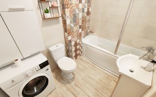 2 camere, spatios, mobilat modern, bloc nou, parcare, Borhanci - Poză 7