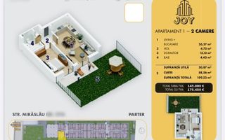 🔥 2 CAMERE PREMIUM 50,87 + GRĂDINĂ PRIVATĂ 58,36 MP | METROU BERCENI - Poză 2
