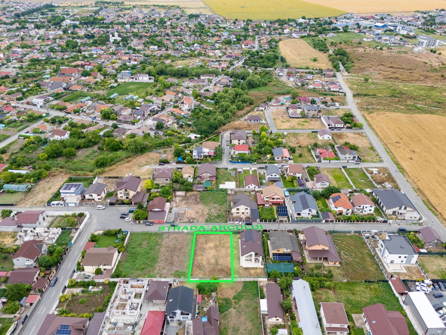 Teren 650 mp în Cumpăna | Utilități la teren | Stradă asfaltată. - Poză 1