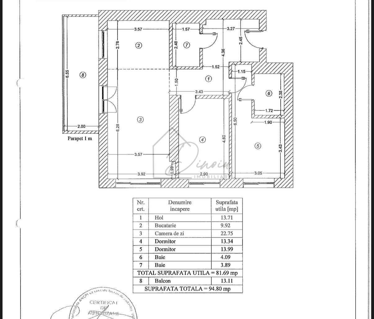 Apartament 3 camere LUXURIA Residence I Domenii - Expozitiei I COM 0% - Poză 3