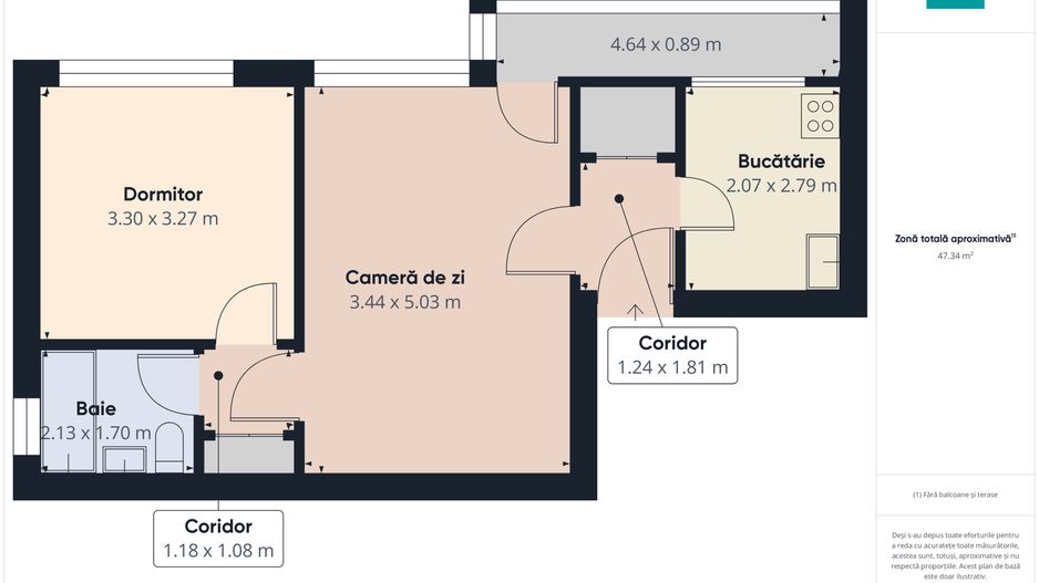 Apartament 2 camere Ion Mihalache, 1 Mai - Poză 1