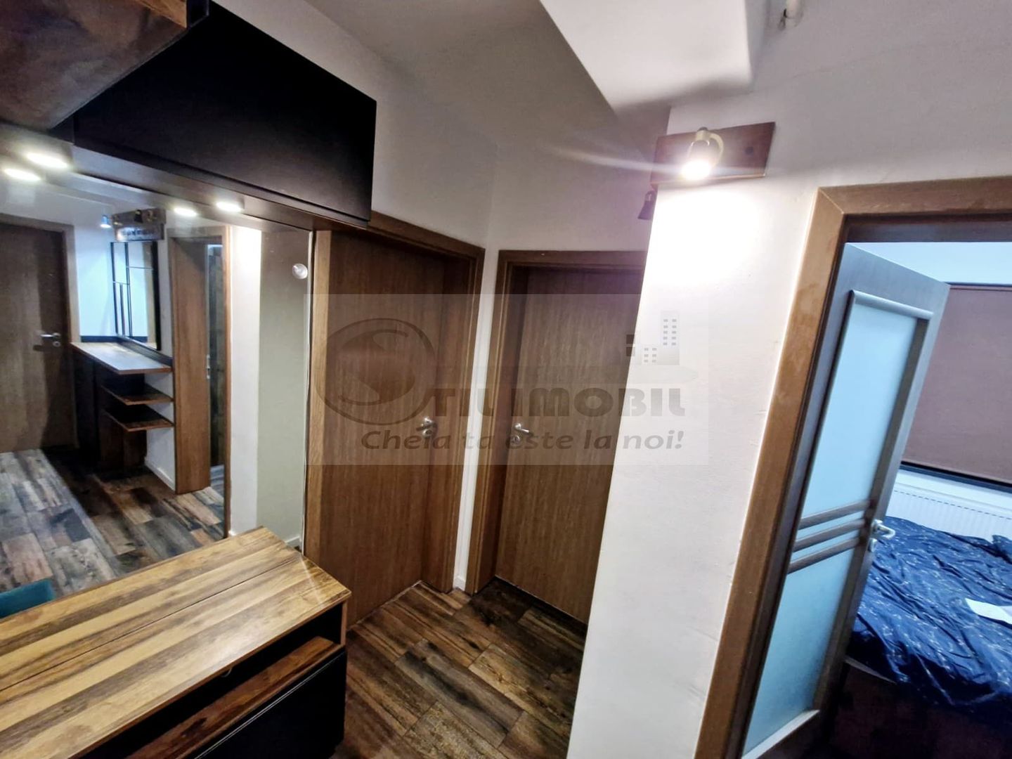 Apartament 2 camere de vanzare Iasi Nicolina, zona de vile, bloc 2017 - Poză 9