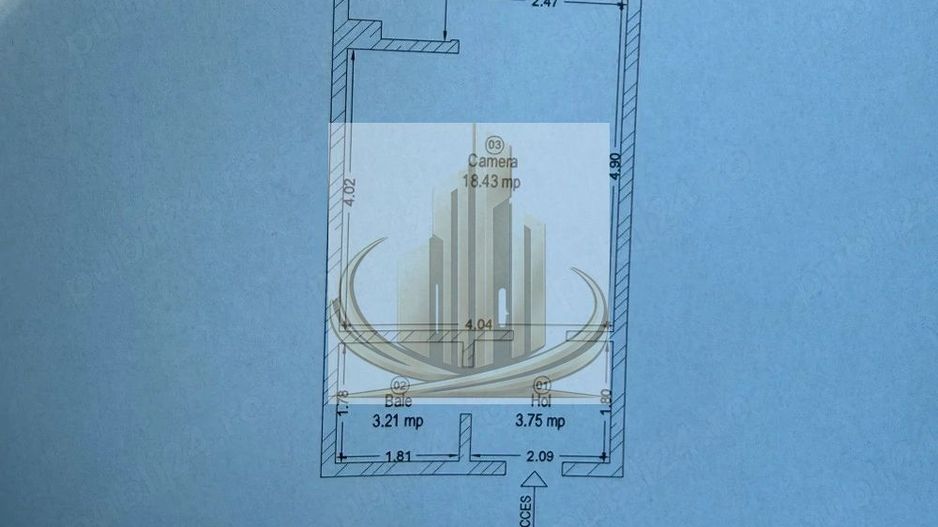 Apartament 1 camera 32mp - Circumvalatiunii Etaj 6 din 10 - Poză 5