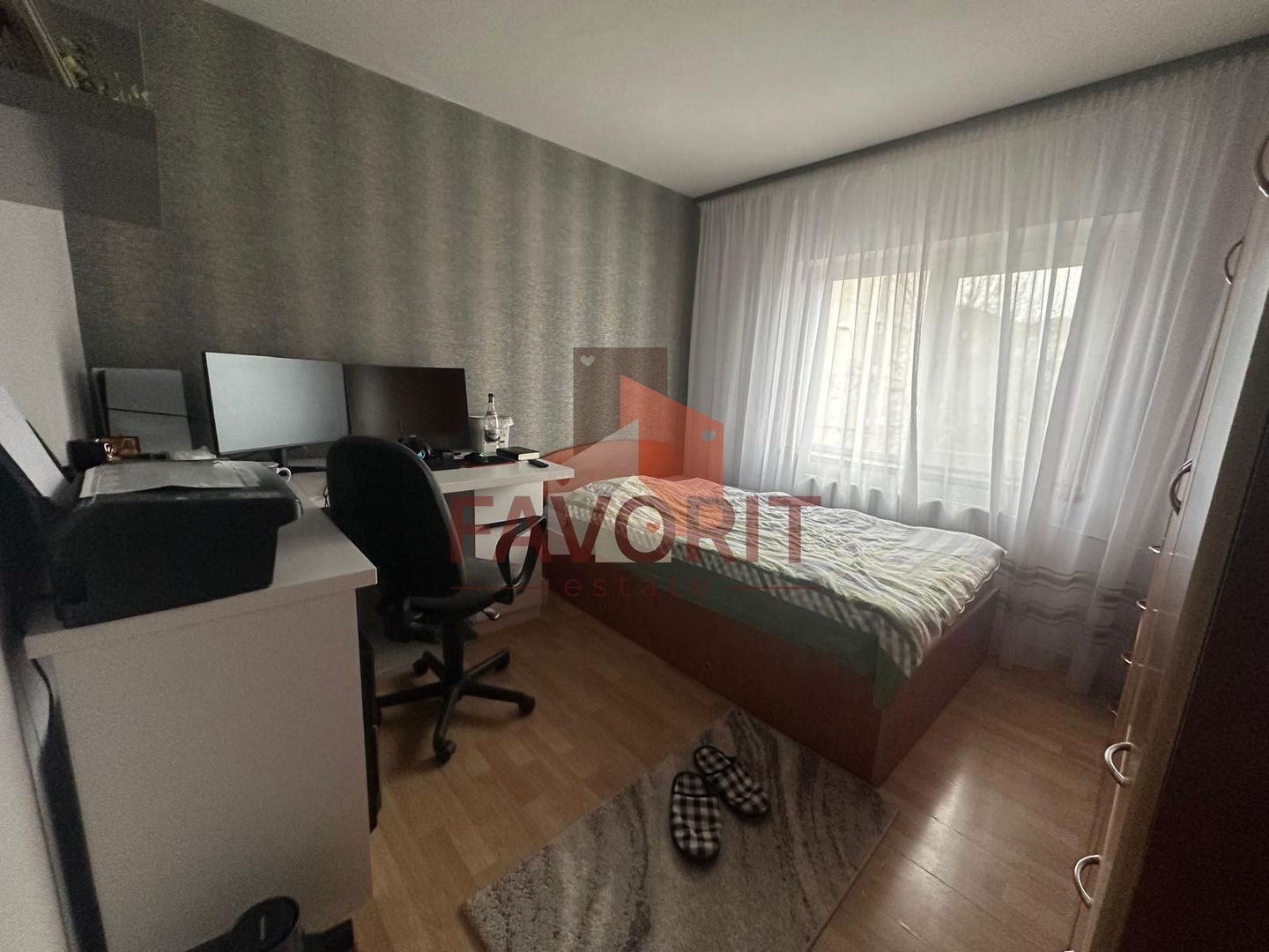 3 camere | 2 bai | 2 balcoane | boxa | mobilat si utilat | zona excelenta | - Poză 5