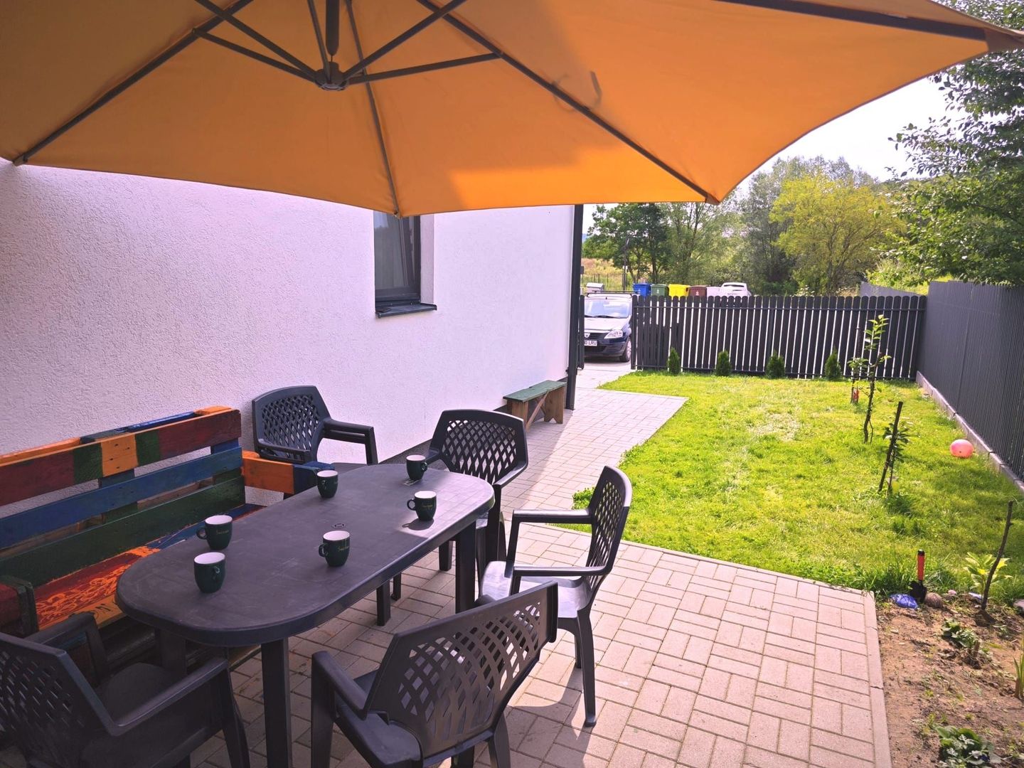 Apartament 2 camere,55mp,1 terasă 100 mp.1 parcare privată - Poză 5