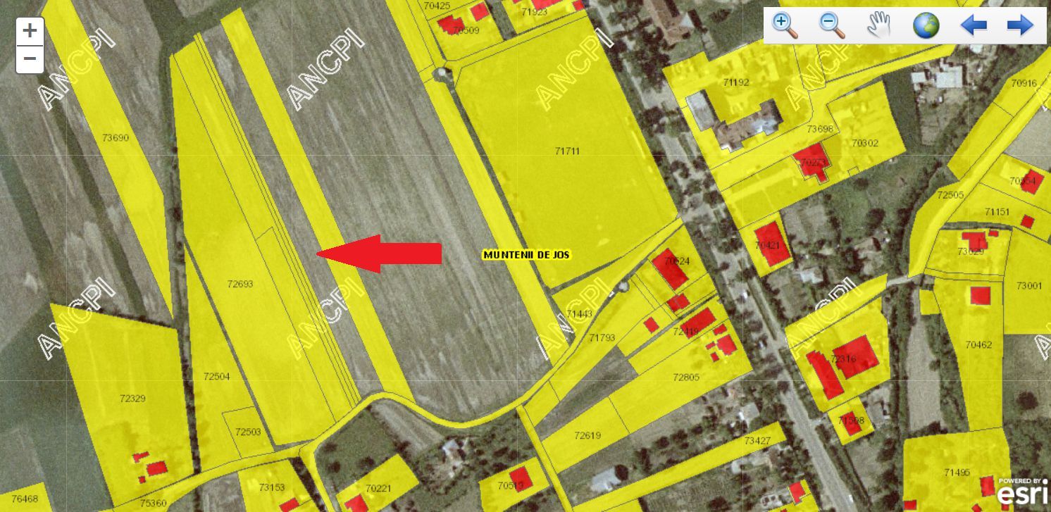 Teren intravilan, zona Munteni de Jos; - Poză 1
