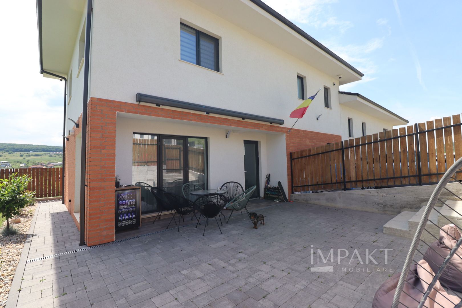 Duplex superb la vanzare, finisat, mobilat, utilat, situat in Chinteni - Poză 24