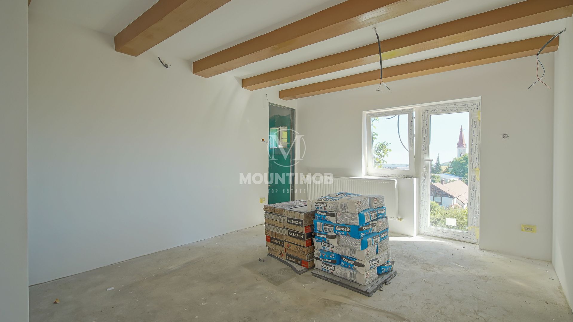 Casa 3 camere 80 mp, renovata parțial, teren generos, Sacele/Brașov - Poză 8