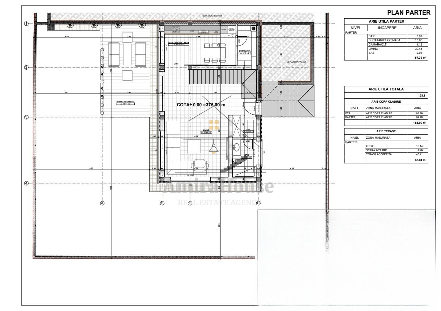 Casa individuala, 129 mp utili, teren 583 mp, terasa 68 mp, zona Sun Garden - Poză 13