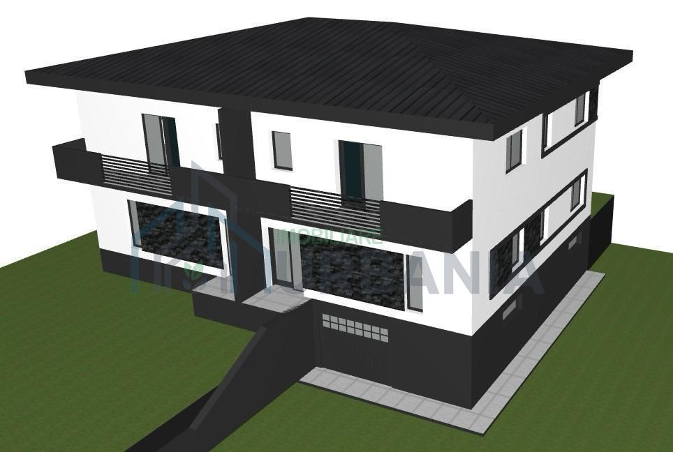 Duplex modern în Rediu – construcție la gri | 2 case | 375 mp/casă - Poză 1