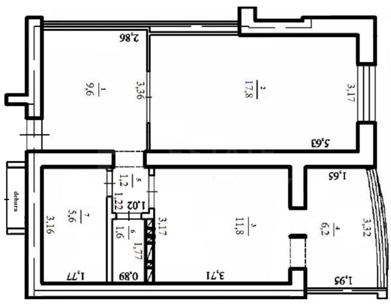 Vânzare, apartament, 2 camere, strada Nicolae Testemițeanu, Durlești - Poză 2