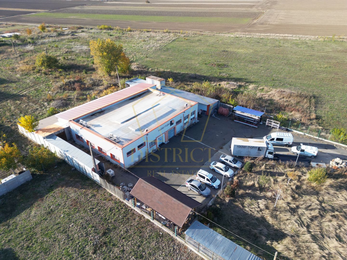 Hala industriala de 655mp + teren 5.838mp | Sag | Acces TIR | - Poză 1