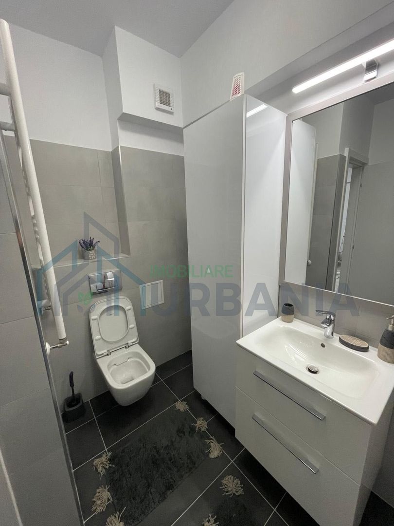 Apartament 1 cameră, mobilat premium, de închiriat – Unirea Towers Nicolina, Iași - Poză 7