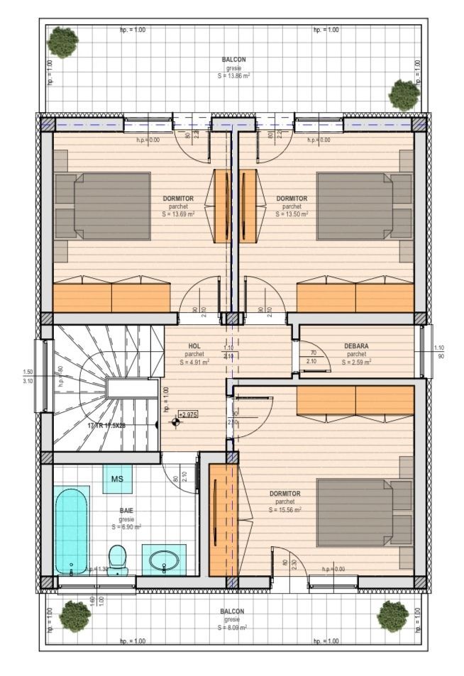 Casa individuala premium în Cisnădioara - Sibiu - Schiță 16