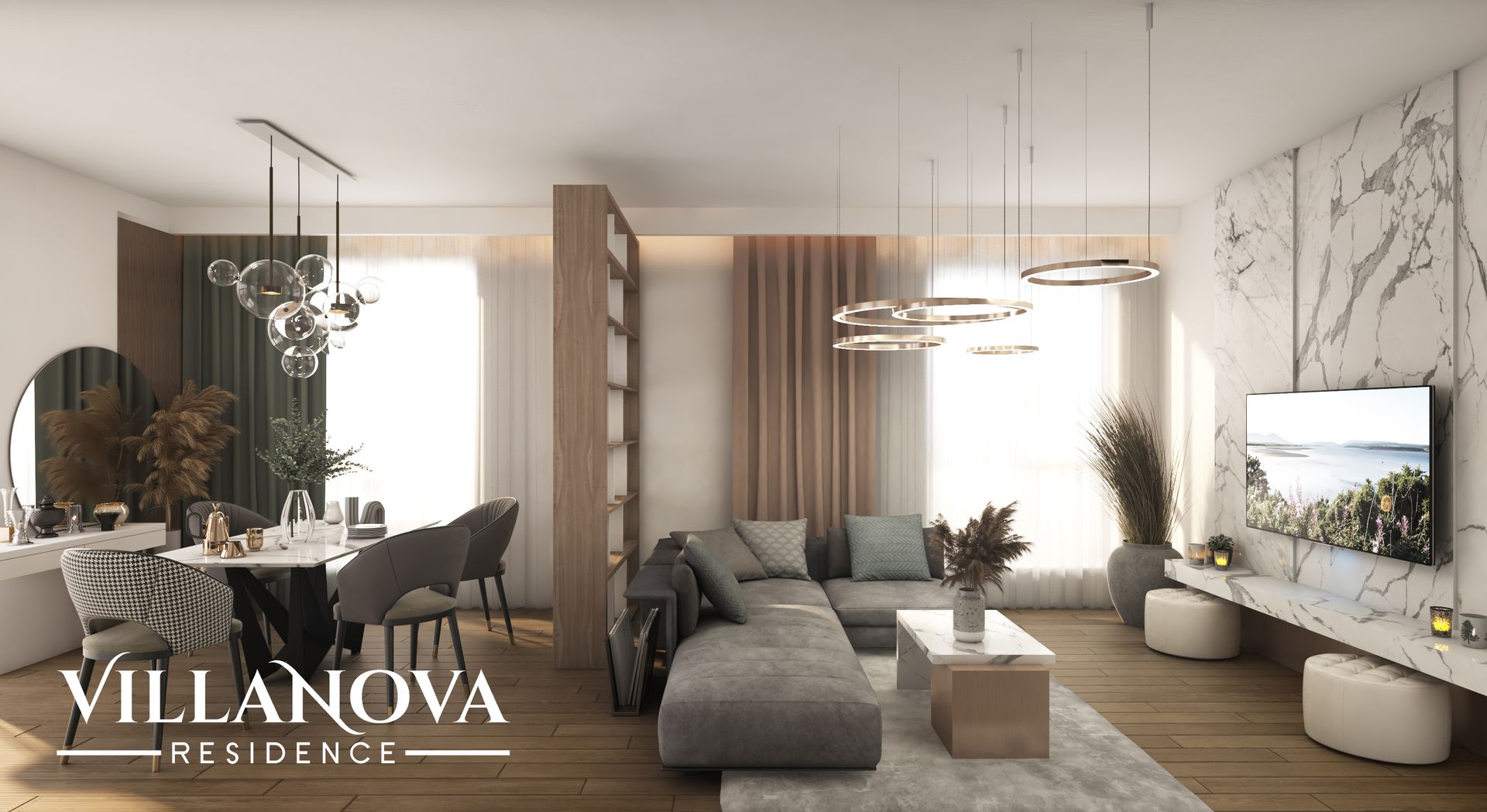 Casa cu HVAC&Pompa de caldura|Ventiloconvectoare |Panouri fotovoltaice - Poză 1