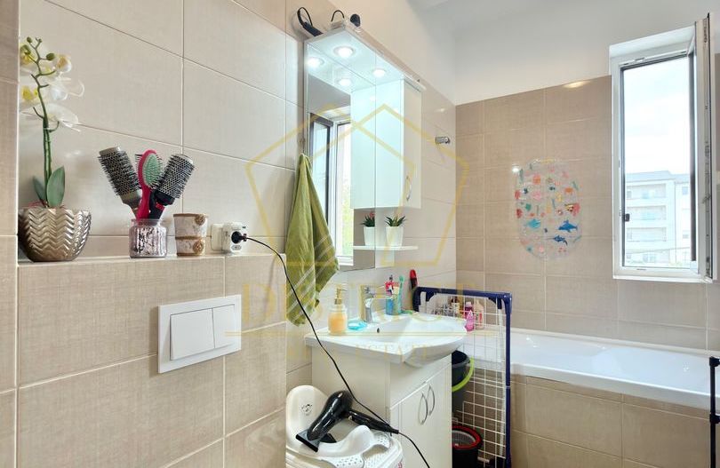 Apartament cu 2 camere mobilat la etajul 1 in Giroc langa Penny la asfalt. - Poză 7