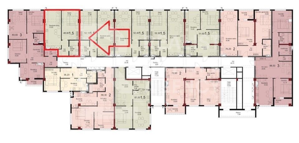 Vânzare, apartament, 1 cameră, strada Ialoveni, Telecentru - Poză 2